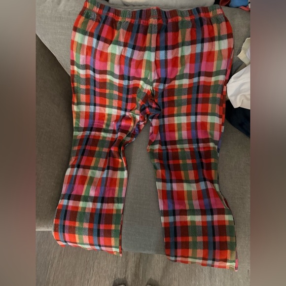Sleep Chic Plaid Fleece Pajama Pants - Picture 4 of 4